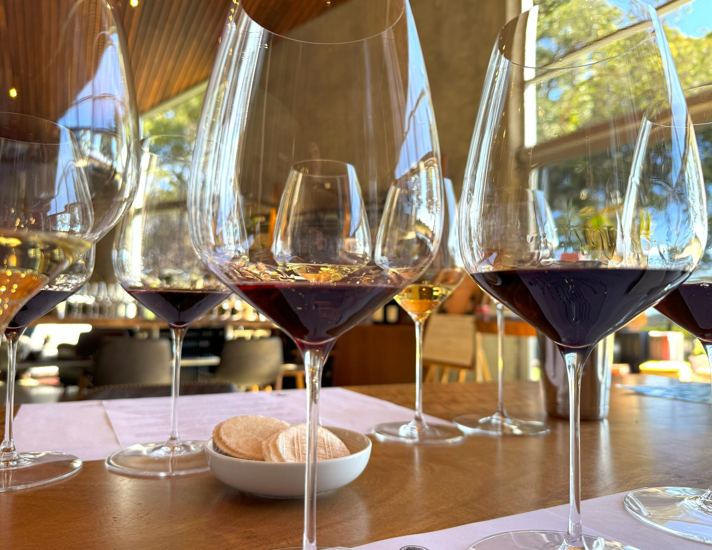 Wine tasting